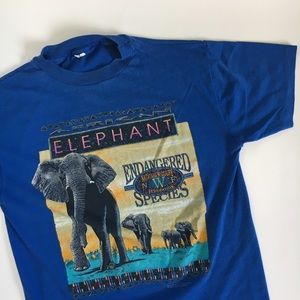Vintage elephant tee